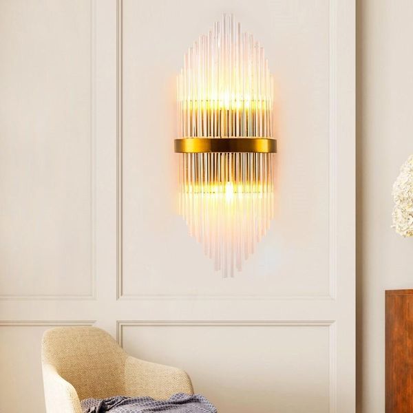 wall lamp modern crystal gold sconce lights ac110v 220v fashion luxury lustre living room bedroom light fixtures
wall lamp modern crystal gold sconce lights ac110v 220v fashion luxury lustre living room bedroom light fixtures