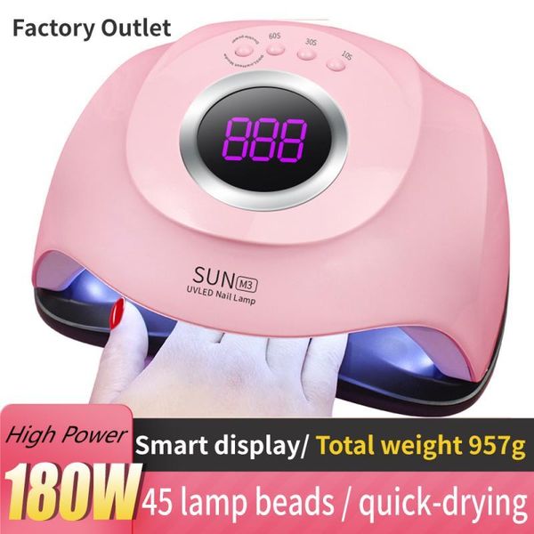 nail dryers 180w uv led lamp dryer 57 leds quick drying gel polish manicure pedicure professional salon
nail dryers 180w uv led lamp dryer 57 leds quick drying gel polish manicure pedicure professional salon