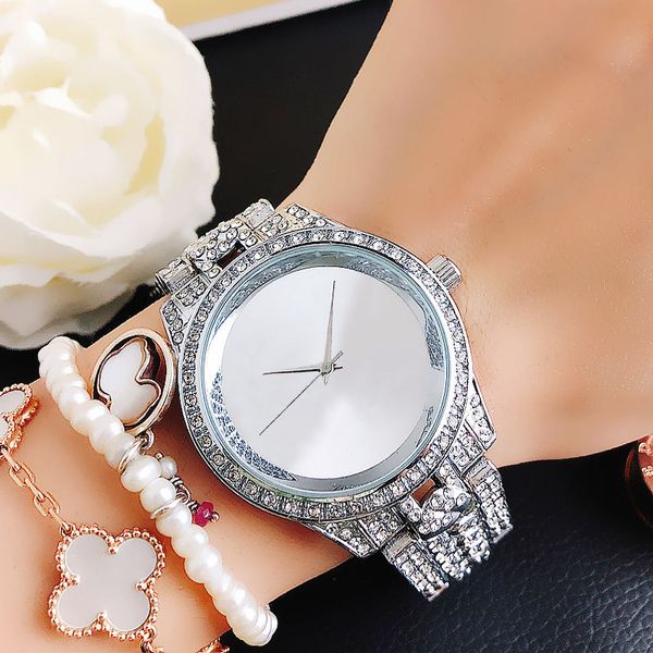 fashion band watches women girl big letters crystal style metal steel band quartz wrist watch clock m103, Slivery;brown
fashion band watches women girl big letters crystal style metal steel band quartz wrist watch clock m103, Slivery;brown
