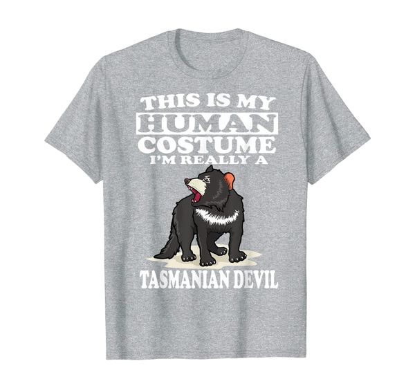 this is my human costume i'm really a tasmanian devil t-shirt, White;black
this is my human costume i'm really a tasmanian devil t-shirt, White;black