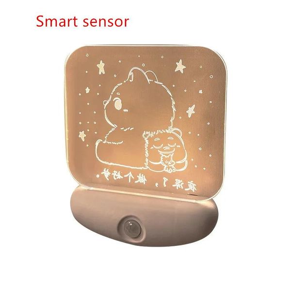 night lights the automatic human body induction lamp bedroom corridor dormitory unplugged rechargeable wireless cartoon light
night lights the automatic human body induction lamp bedroom corridor dormitory unplugged rechargeable wireless cartoon light