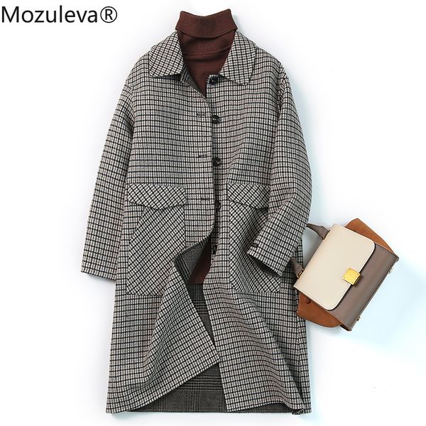 mozart handmade woolen coat women's double-faced goods autumn and winter elegant 210427, Black
mozart handmade woolen coat women's double-faced goods autumn and winter elegant 210427, Black