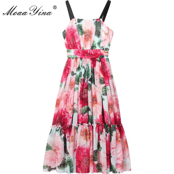 fashion designer dress summer women's dress backless spaghetti strap floral print bohemia chiffon vacation beach 210524, Black;gray
fashion designer dress summer women's dress backless spaghetti strap floral print bohemia chiffon vacation beach 210524, Black;gray