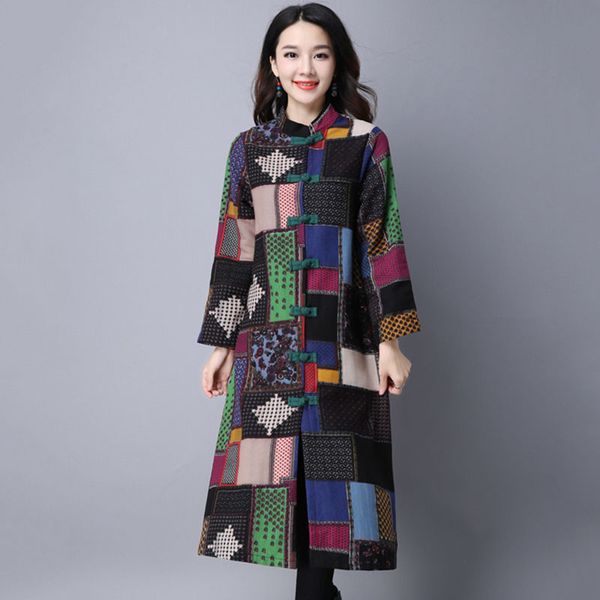 leather cotton sheets national wind from long female jacket winter retro color of seat goal parkas lq316 eokr, Black
leather cotton sheets national wind from long female jacket winter retro color of seat goal parkas lq316 eokr, Black