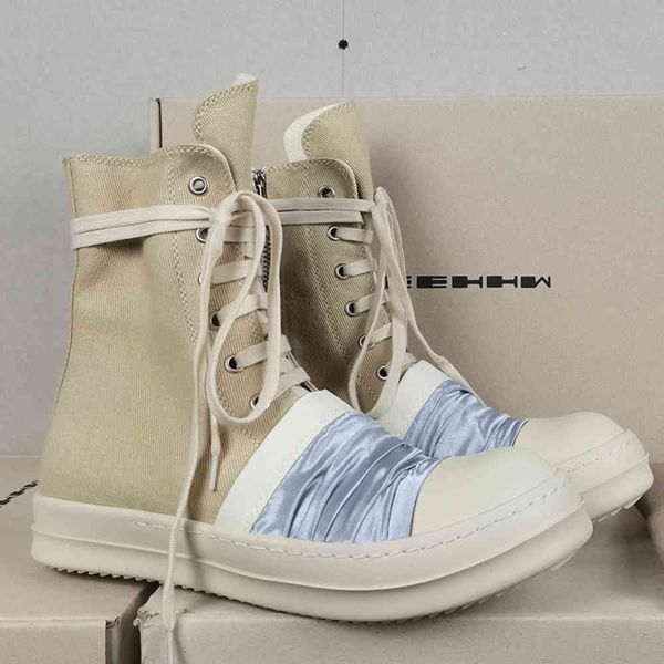 leisure high short boots female apricot canvas student couple fashion shoes silk satin large thick milk fragrant bottom men's, Black
leisure high short boots female apricot canvas student couple fashion shoes silk satin large thick milk fragrant bottom men's, Black