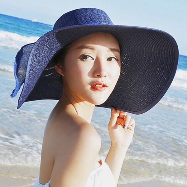 foldable straw fashion uv protection wide brim rollable lightweight summer beach cap bowknot design casual sun hat outdoor hats, Blue;gray
foldable straw fashion uv protection wide brim rollable lightweight summer beach cap bowknot design casual sun hat outdoor hats, Blue;gray