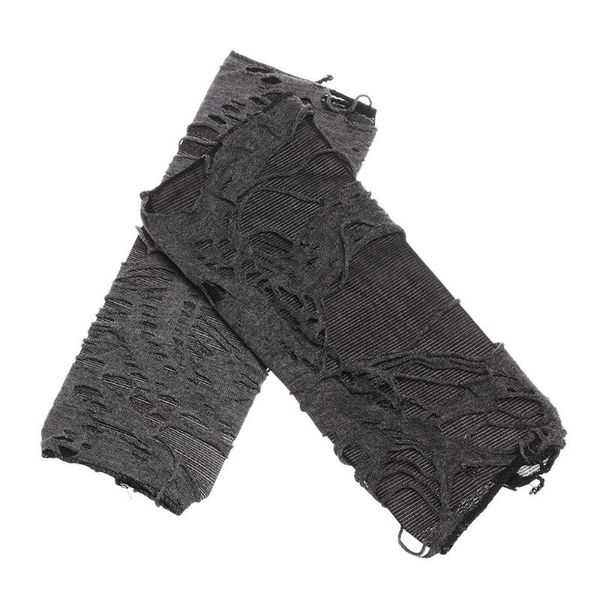 five fingers gloves fashion masquerade gothic black fingerless arm warmer halloween hole beggar style punk mittens, Blue;gray
five fingers gloves fashion masquerade gothic black fingerless arm warmer halloween hole beggar style punk mittens, Blue;gray