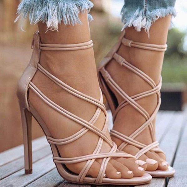 sandals 2021 women thin high heel pointed open toe females shoes cross tied champagne gold fashion summer plus size 42, Black
sandals 2021 women thin high heel pointed open toe females shoes cross tied champagne gold fashion summer plus size 42, Black