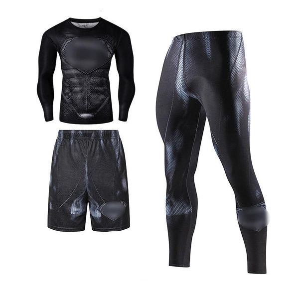 men's tracksuits fashion men 3d print sports tracksuit running gym clothes exercise jogger workout cosplay plus size skinny three-piece, Gray
men's tracksuits fashion men 3d print sports tracksuit running gym clothes exercise jogger workout cosplay plus size skinny three-piece, Gray