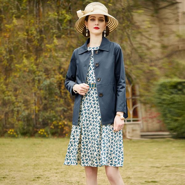 women's trench coats shzq blue fashion windbreaker short 2021 autumn korean style work coat, Tan;black
women's trench coats shzq blue fashion windbreaker short 2021 autumn korean style work coat, Tan;black