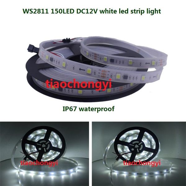 ws2811 dc12v single color cool white strip light addressable waterproof ip67 led strips
ws2811 dc12v single color cool white strip light addressable waterproof ip67 led strips