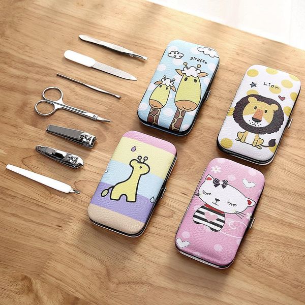nail art kits 7pcs creative cartoon stainless steel clippers file ear pick pedicure manicure tools household set
nail art kits 7pcs creative cartoon stainless steel clippers file ear pick pedicure manicure tools household set