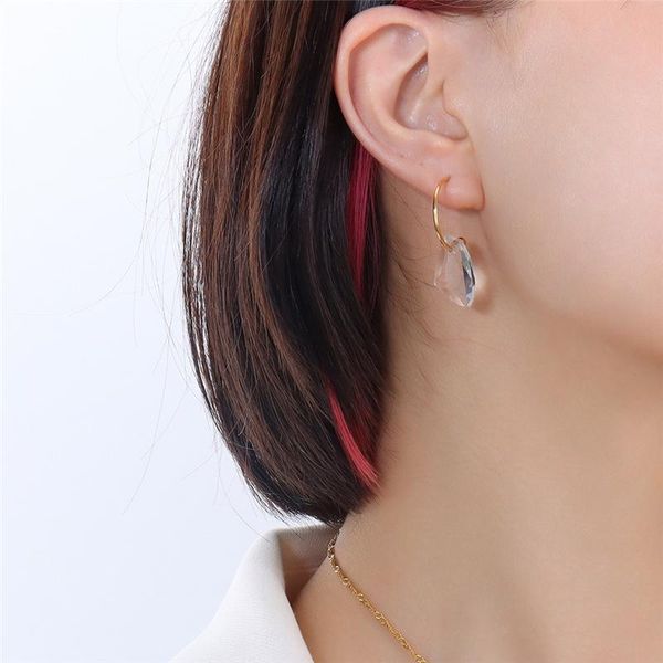 stud korean style irregular geometric crystal stone earrings for women female fashion stainless steel men jewelry christmas gift, Golden;silver
stud korean style irregular geometric crystal stone earrings for women female fashion stainless steel men jewelry christmas gift, Golden;silver