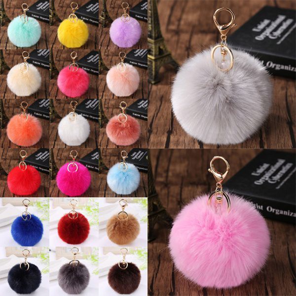 kimter pompom keychain faux rabbit fur ball key rings colorful poms keychains for women girls hats shoes bags accessories h836q f, Slivery;golden
kimter pompom keychain faux rabbit fur ball key rings colorful poms keychains for women girls hats shoes bags accessories h836q f, Slivery;golden