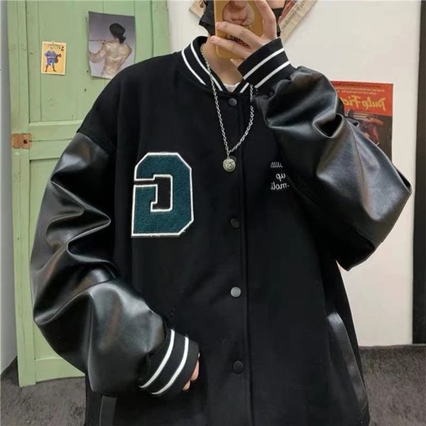 women's jackets preto g feminino americano de beisebol bombardeiro estudantes racer zip up uniforme jaquetas casal harajuku hip hop str, Black;brown
women's jackets preto g feminino americano de beisebol bombardeiro estudantes racer zip up uniforme jaquetas casal harajuku hip hop str, Black;brown