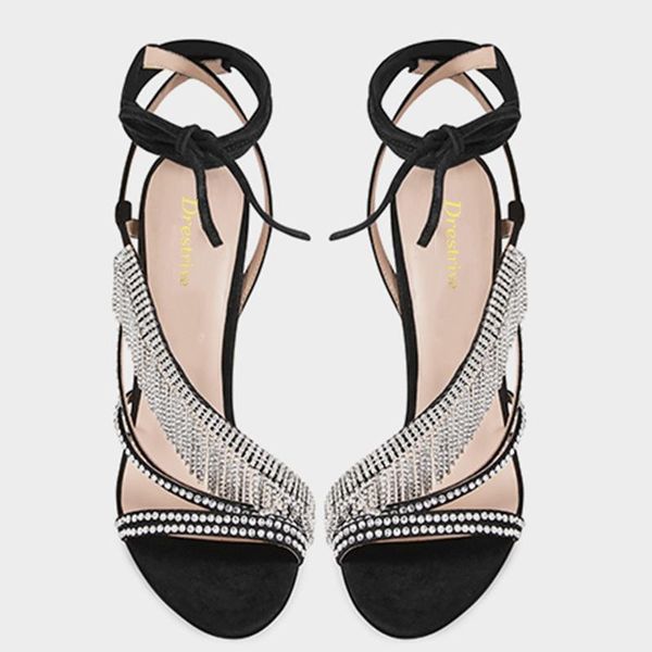 sandals drestrive customize women summer arrival high heel shoes round toe crystal thin flcok black plus size 3az2
sandals drestrive customize women summer arrival high heel shoes round toe crystal thin flcok black plus size 3az2