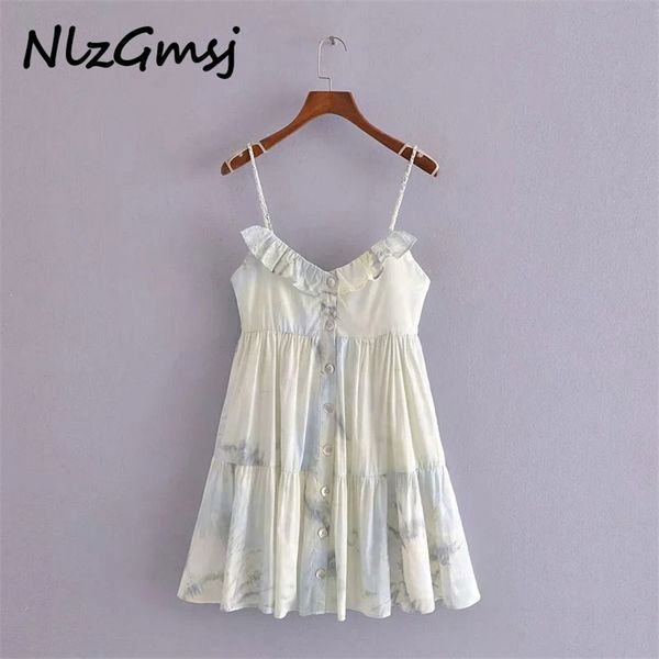 dres vintage print mini elegant ruffle buttons casual es beach sundresses 04 210628, Black;gray
dres vintage print mini elegant ruffle buttons casual es beach sundresses 04 210628, Black;gray