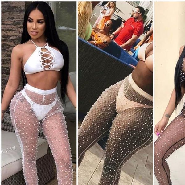 pencil pants womens capris women summer beach all match sunscreen cover up pearl decorated anti mosquito mesh sheer ultra thin, Black;white
pencil pants womens capris women summer beach all match sunscreen cover up pearl decorated anti mosquito mesh sheer ultra thin, Black;white