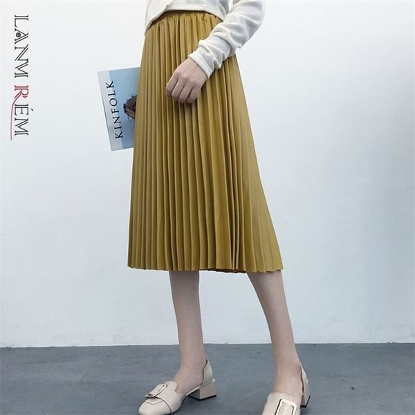 lanmrem 2021 autumn fashion new pu leather pleated skirt elastic high waist all-match female's bottoms yf342 210329, Black
lanmrem 2021 autumn fashion new pu leather pleated skirt elastic high waist all-match female's bottoms yf342 210329, Black