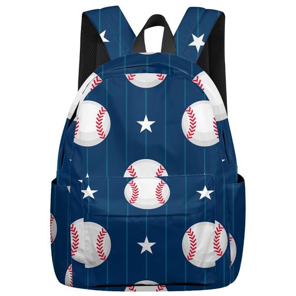 backpack boys girls school bookbag baseball stars blue stripes casual travel simple men and women
backpack boys girls school bookbag baseball stars blue stripes casual travel simple men and women