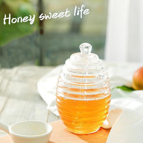 storage bottles & jars 245 ml crystal glass honey transparent 265 heat-resistant borosilicate container with lid and stirring rod
storage bottles & jars 245 ml crystal glass honey transparent 265 heat-resistant borosilicate container with lid and stirring rod
