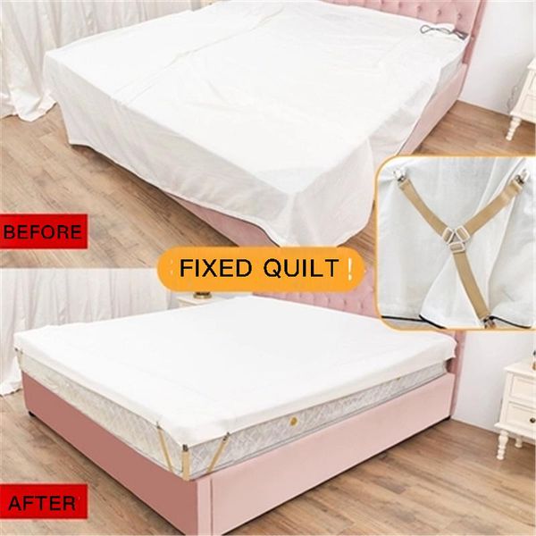 clothing & wardrobe storage 4pcs/set bed sheet clip belt fastener mattress elastic non-slip blanket gripper white and black
clothing & wardrobe storage 4pcs/set bed sheet clip belt fastener mattress elastic non-slip blanket gripper white and black