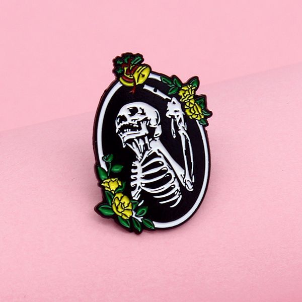 jingle bell halloween christmas skull enamel pin girl punk goth skeleton brooch lapel pins for bag jacket canvas shoes, Blue
jingle bell halloween christmas skull enamel pin girl punk goth skeleton brooch lapel pins for bag jacket canvas shoes, Blue