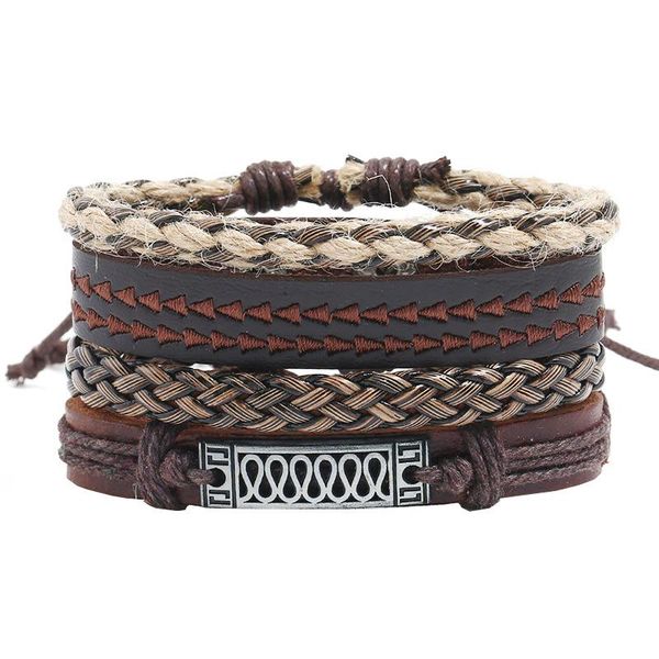 tennis jessingshow diy 4 piece/set bangle alloy handmade woven men leather bracelets women vintage male jewelry accessories, Golden;silver
tennis jessingshow diy 4 piece/set bangle alloy handmade woven men leather bracelets women vintage male jewelry accessories, Golden;silver