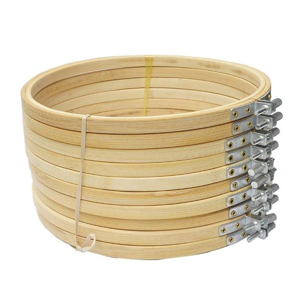 sewing notions & tools 10 pieces 6.7inch 17cm round wooden embroidery hoops set bulk wholesale adjustable bamboo circle cross stitch hoop ri, Black
sewing notions & tools 10 pieces 6.7inch 17cm round wooden embroidery hoops set bulk wholesale adjustable bamboo circle cross stitch hoop ri, Black