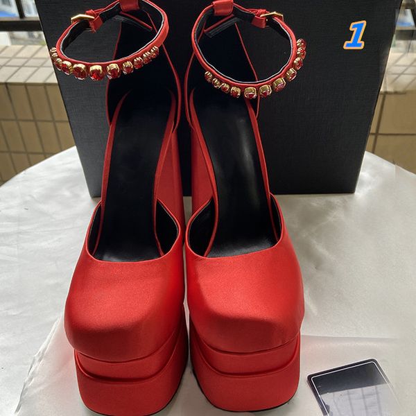2021 women's summer super 15cm dress shoes 4.5cm platform leather pimp silk satin diamond party wedding dress button skirt size 34-42, Black
2021 women's summer super 15cm dress shoes 4.5cm platform leather pimp silk satin diamond party wedding dress button skirt size 34-42, Black