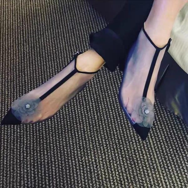 boots summer all-match sandals breathable net mid-heel thick heel high heels stitching pointed toe short women, Black
boots summer all-match sandals breathable net mid-heel thick heel high heels stitching pointed toe short women, Black