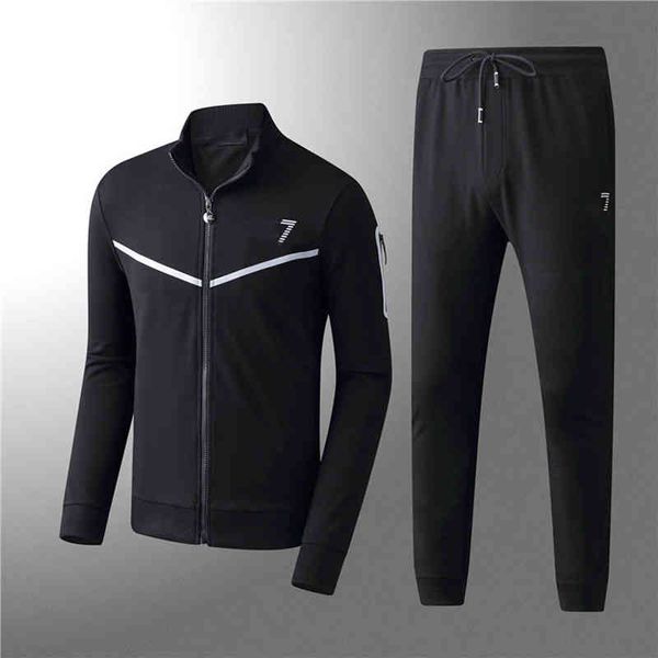 men's tracksuits sportswear designer suit jacket 2022 luxury sports men's leisure wind resistant spring and autumn hoodie 5l8u, Gray
men's tracksuits sportswear designer suit jacket 2022 luxury sports men's leisure wind resistant spring and autumn hoodie 5l8u, Gray