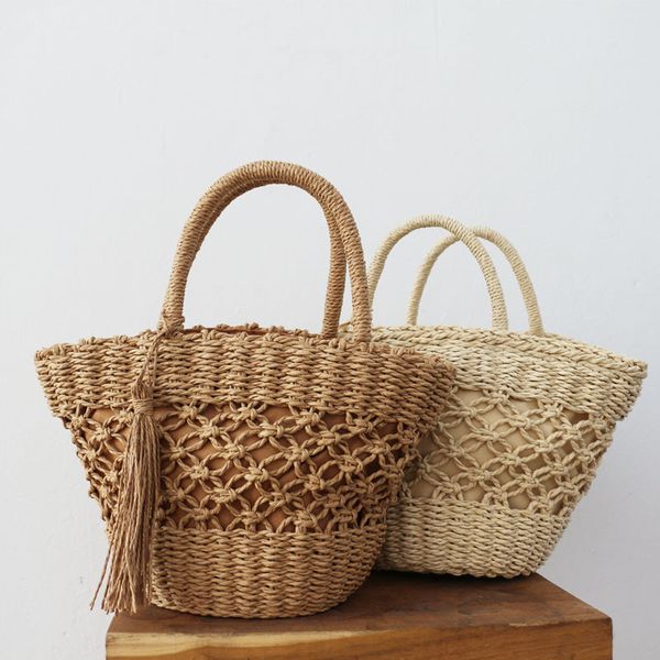 design korea ins women's woven hand oval paper rope material straw woven bag hollowed out by
design korea ins women's woven hand oval paper rope material straw woven bag hollowed out by