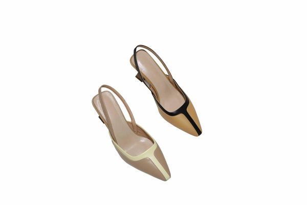 dress shoes yd-ever genuine leather slingback advanced mixed colors slip on small square toe high heels spring women pumps l40-a, Black
dress shoes yd-ever genuine leather slingback advanced mixed colors slip on small square toe high heels spring women pumps l40-a, Black