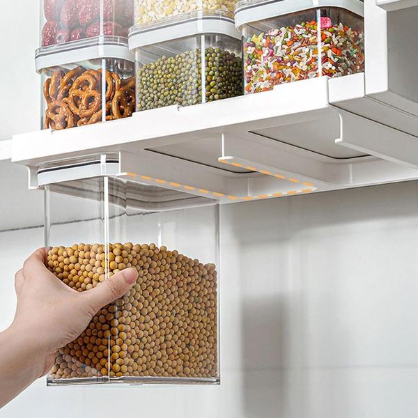 kitchen storage & organization cabinet hanging grain box air tight pantry wall-mounted food refrigerator holders
kitchen storage & organization cabinet hanging grain box air tight pantry wall-mounted food refrigerator holders