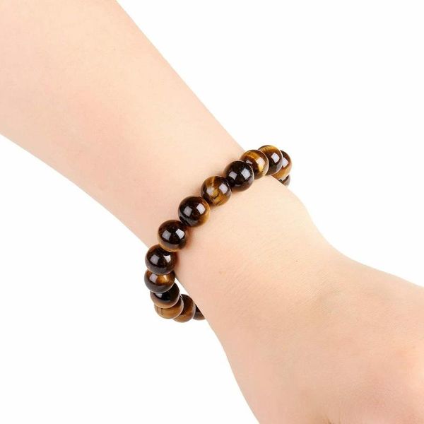 beaded, strands men 10mm tiger eye bracelet elastic yoga gemstones healing energy women stretch, Black
beaded, strands men 10mm tiger eye bracelet elastic yoga gemstones healing energy women stretch, Black