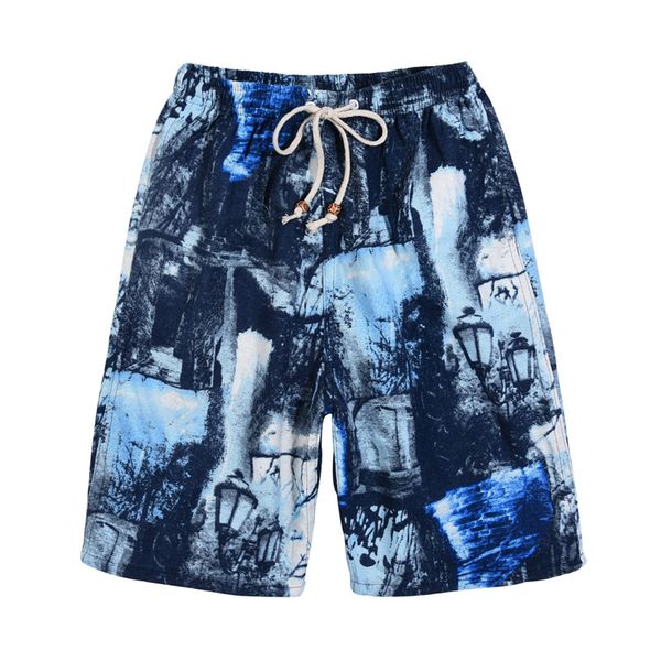 2021 soccer shorts summer style cotton and linen printed big pants beach men's loose ccc555, Black;red
2021 soccer shorts summer style cotton and linen printed big pants beach men's loose ccc555, Black;red