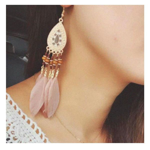 hoop & huggie gold color colorful feather tassel rhinestone acrylic bead earrings for women wild leaf wedding boho jewelry, Golden;silver
hoop & huggie gold color colorful feather tassel rhinestone acrylic bead earrings for women wild leaf wedding boho jewelry, Golden;silver