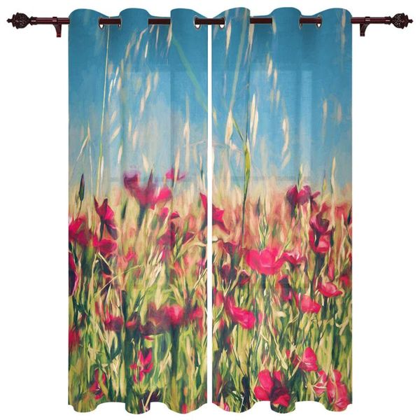 luxury modern window curtains sky red flowers bedroom living room dining translucent beautiful curtain & drapes
luxury modern window curtains sky red flowers bedroom living room dining translucent beautiful curtain & drapes