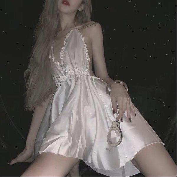 lovely lace nightdress womens sleepwears home wear backless night dress silk nightwear deep v young girl nightgown, Black;red
lovely lace nightdress womens sleepwears home wear backless night dress silk nightwear deep v young girl nightgown, Black;red