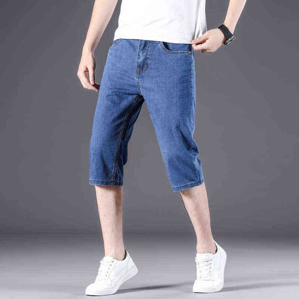 men's jeans denim hort ummer thin denim men' looe traight elatic caual knee length s, Blue
men's jeans denim hort ummer thin denim men' looe traight elatic caual knee length s, Blue
