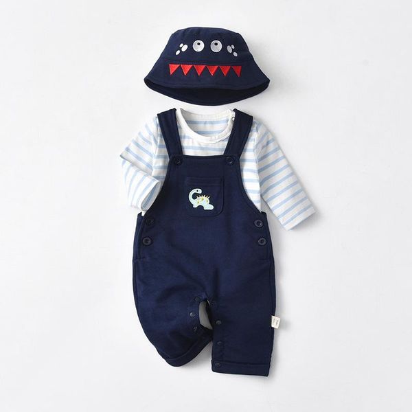 children's new spring and autumn baby long-sleeved t-shirt + dinosaur belt pants fashion suit,, White
children's new spring and autumn baby long-sleeved t-shirt + dinosaur belt pants fashion suit,, White