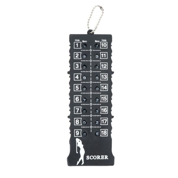 golf training aids 18 holes score (black)