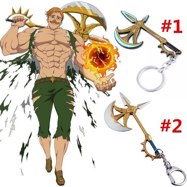 anime the seven deadly sins keychain escanor axe sword metal key holder nanatsu no taizai car keyring for men cosplay jewelry, Silver
anime the seven deadly sins keychain escanor axe sword metal key holder nanatsu no taizai car keyring for men cosplay jewelry, Silver