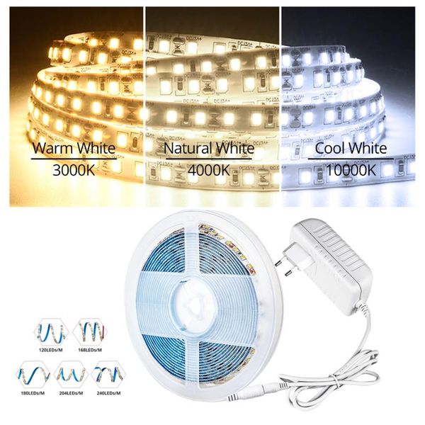 strips 5m super bright 2835 smd led strip light+12v 24v 3a power supply 600/840/900/1020/1200 leds diode tape ribbon 4000k 3000k 10000k
strips 5m super bright 2835 smd led strip light+12v 24v 3a power supply 600/840/900/1020/1200 leds diode tape ribbon 4000k 3000k 10000k