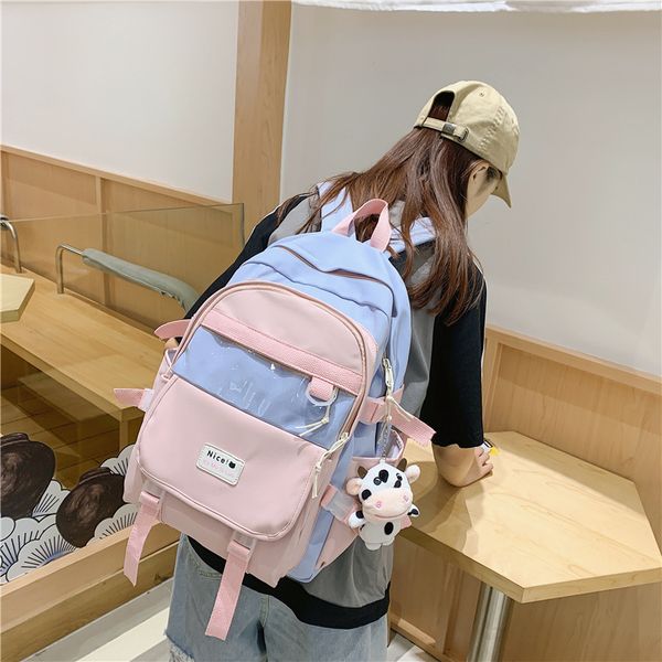 designer handbags schoolbag female korean version high school simple color contrast large capacity backpack male harajuku ins junior high sc
designer handbags schoolbag female korean version high school simple color contrast large capacity backpack male harajuku ins junior high sc