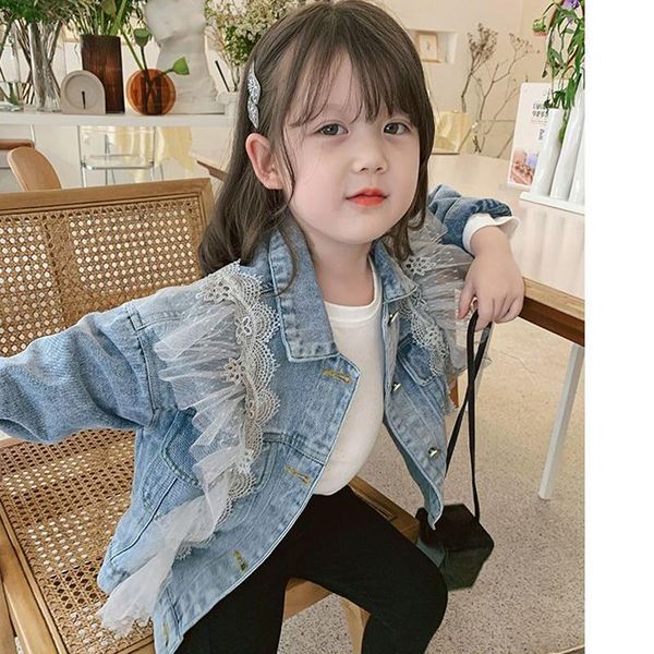 jackets children denim jacket fashion outwear girls outerwear coat kids clothes 2021 spring autumn windbreaker cardigan for girl 3 years, Blue;gray
jackets children denim jacket fashion outwear girls outerwear coat kids clothes 2021 spring autumn windbreaker cardigan for girl 3 years, Blue;gray