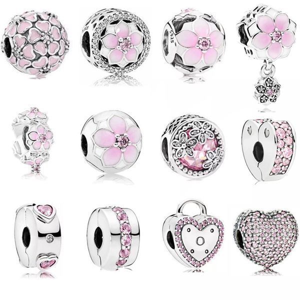 s925 sterling silver pink sakura series beads charms adapting original pandora charms bracelets diy jewelry for women making, Bronze;silver
s925 sterling silver pink sakura series beads charms adapting original pandora charms bracelets diy jewelry for women making, Bronze;silver