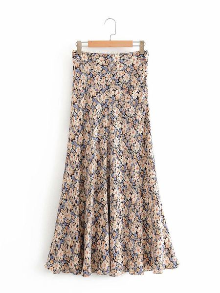 skirts biaoruina women's floral printing high waist retro long skirt side zipper female summer all-match elegant midi, Black
skirts biaoruina women's floral printing high waist retro long skirt side zipper female summer all-match elegant midi, Black