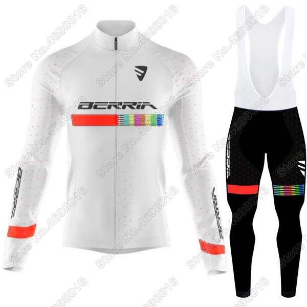 racing sets berria 2021 cycling clothing white jersey long sleeve set road bike suit bicycle pants uniform mtb maillot ropa ciclismo, Black;blue
racing sets berria 2021 cycling clothing white jersey long sleeve set road bike suit bicycle pants uniform mtb maillot ropa ciclismo, Black;blue
